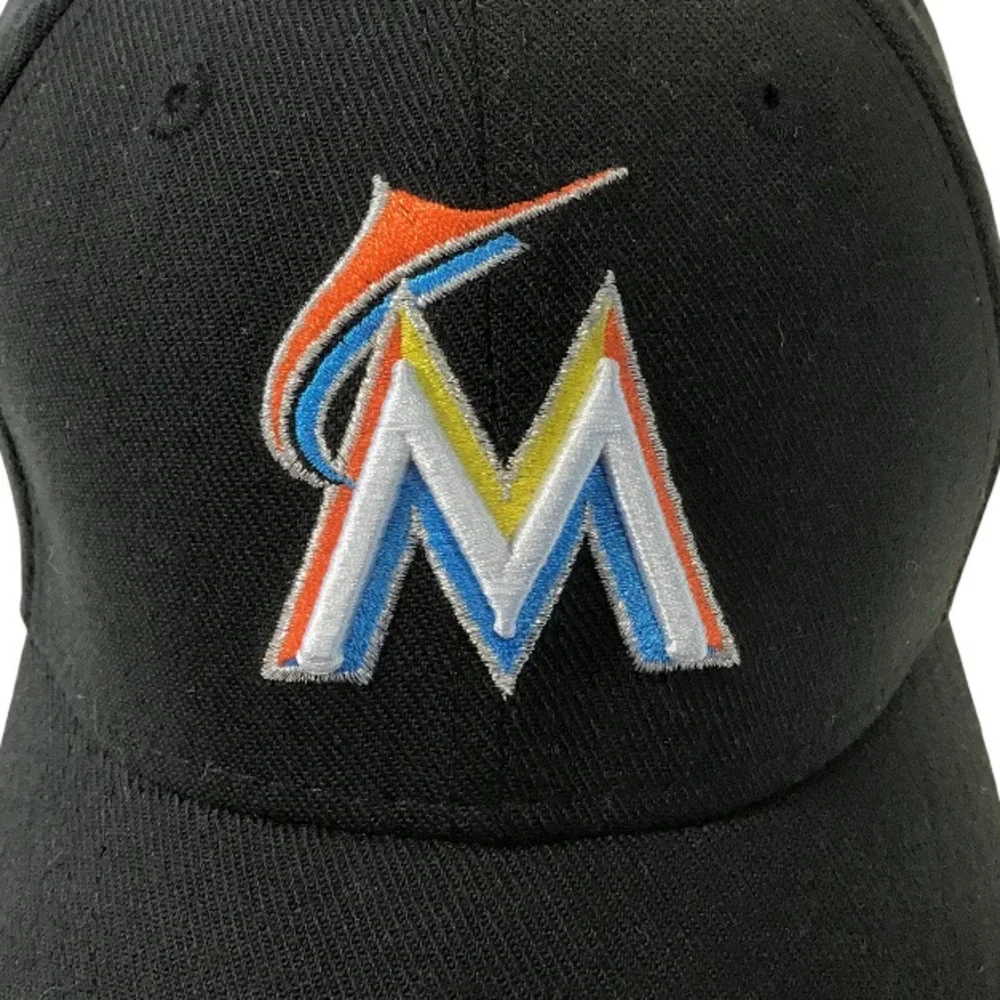 Miami Marlins Baseball Hat Child Youth Size MLB Genuine Merchandise Black Cap